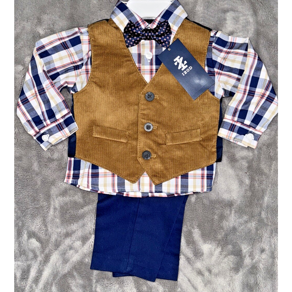 Izod 6 Month Boys‎ 4 Piece Easter Suit
